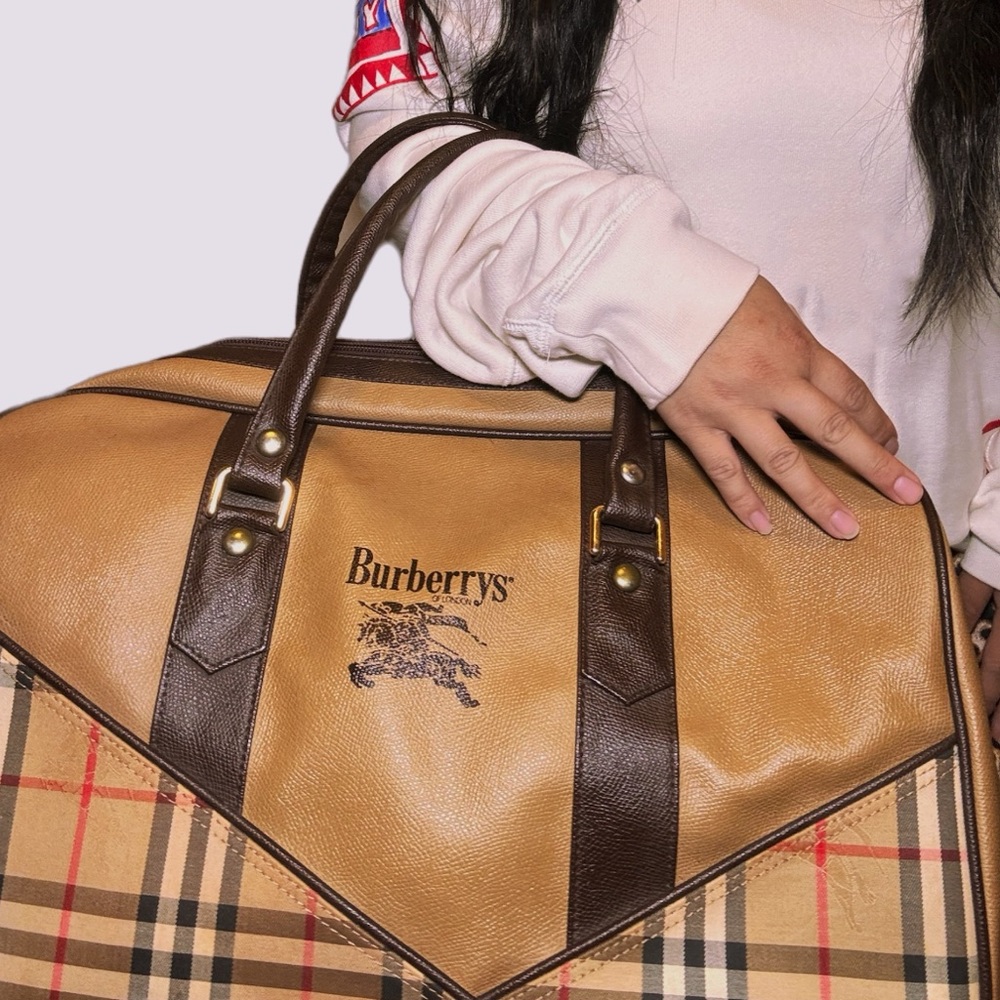 BURBERRY / BURBERRYS of London Duffel Bag (Pre-owned, Authentic & Vintage)